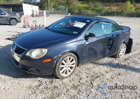 2007 Volkswagen Eos 2.0T из США, поврежденный, VIN WVWBA71FX7V039001